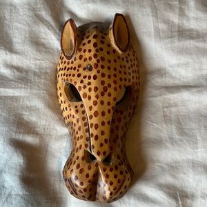 Wood carved mask